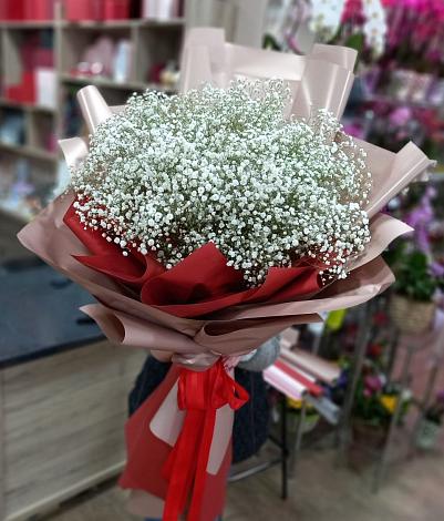 Букет цветов из: Гипсофила в Беково