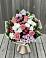 Букет цветов из: Альстромерии, Гвоздики, Розы и Хризантемы в Беково