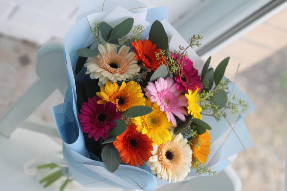 Букет цветов из: Герберы в Беково