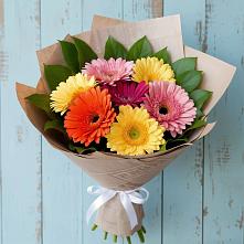 Букет цветов из:  Герберы в Беково