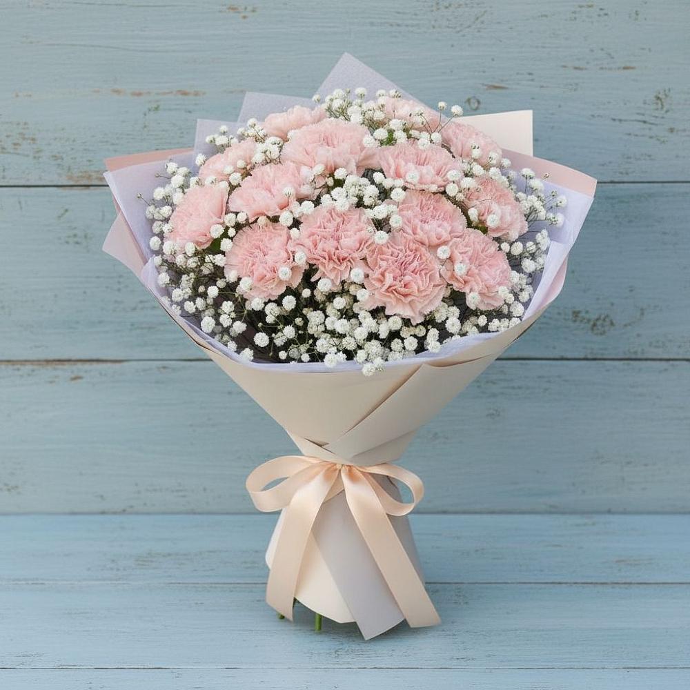 Букет цветов из: Гвоздики в Беково