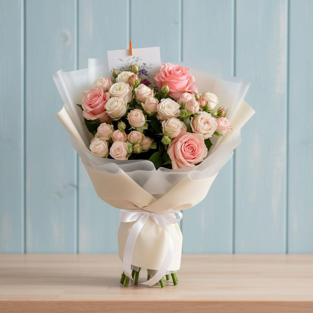 Букет цветов из: Розы в Беково