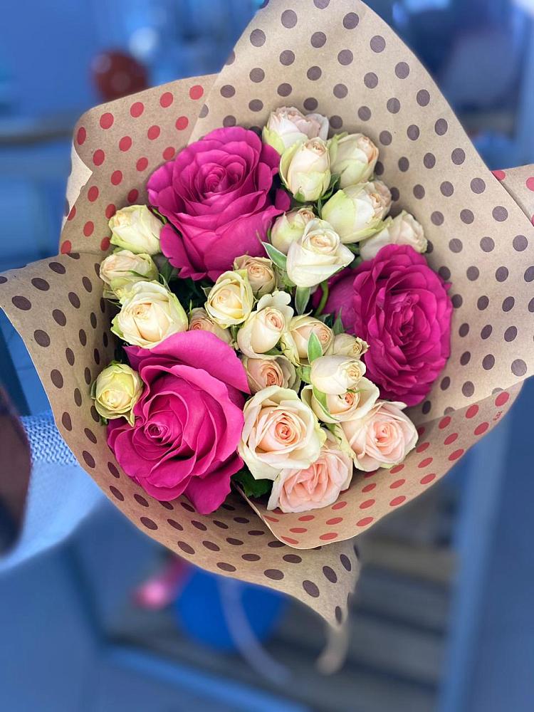 Букет цветов из: Розы в Беково