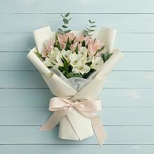 Букет цветов из:  Альстромерии в Беково