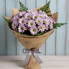 Букет цветов из:  Хризантемы #REPLACE_PRED# Беково