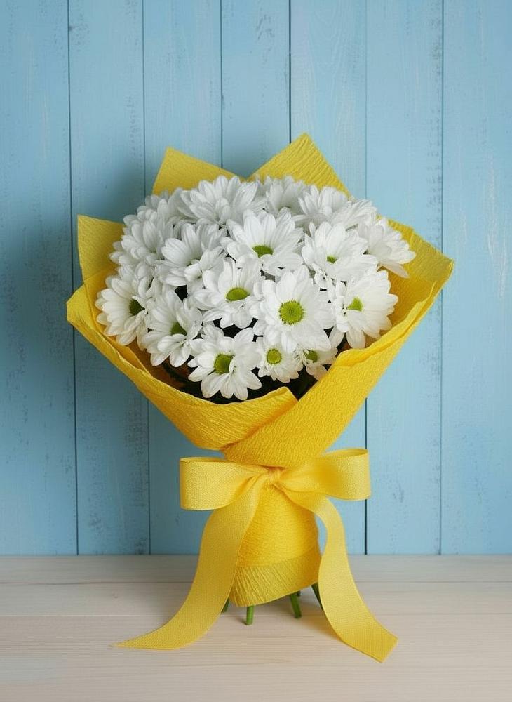 Букет цветов из: Хризантемы в Беково