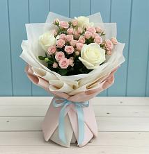 Букет цветов из:  Розы в Беково