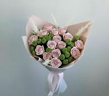 Букет цветов из:  Розы и Хризантемы в Беково