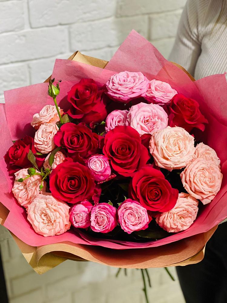 Букет цветов из: Розы в Беково