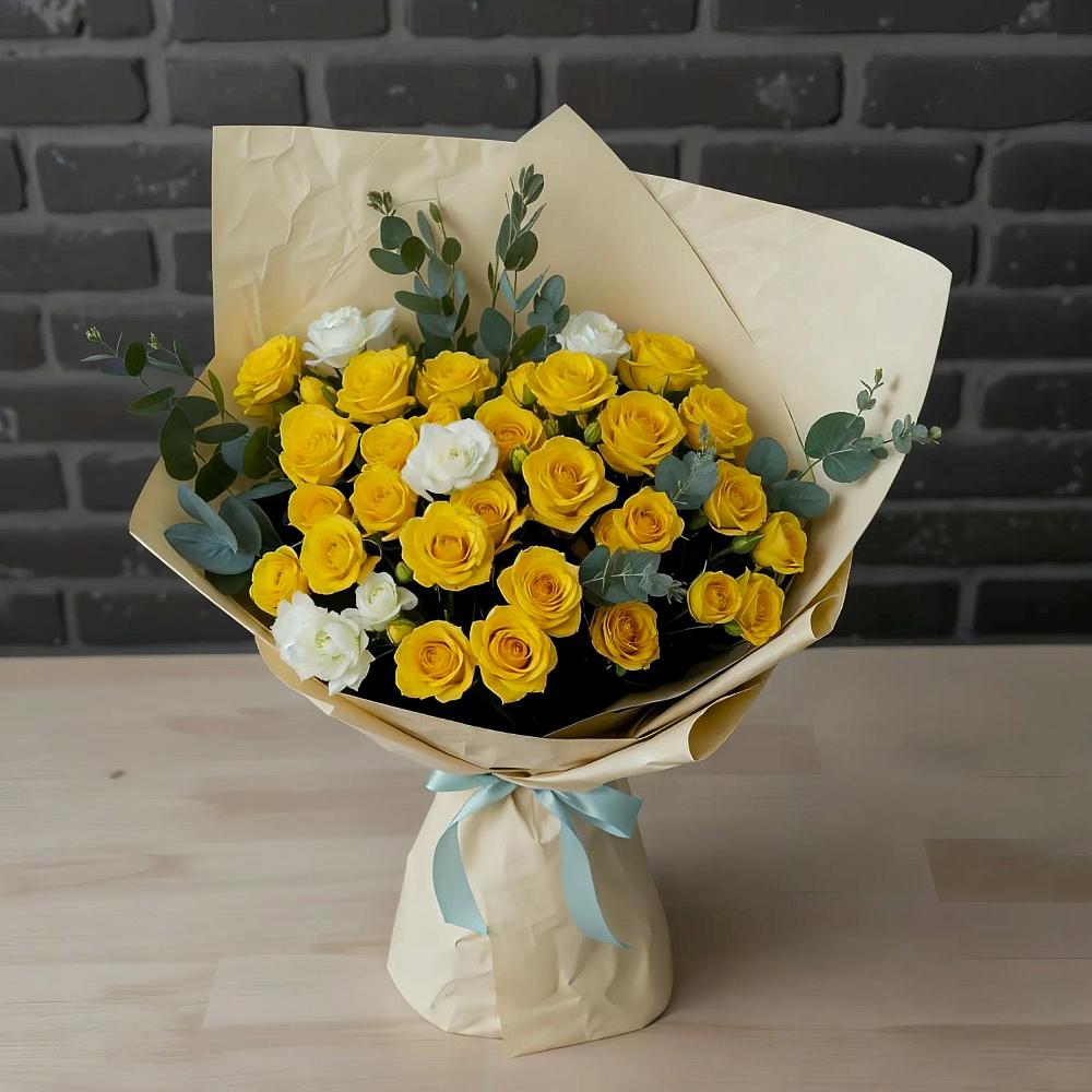 Букет цветов из: Розы в Беково