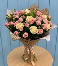 Букет цветов из:  Розы в Беково