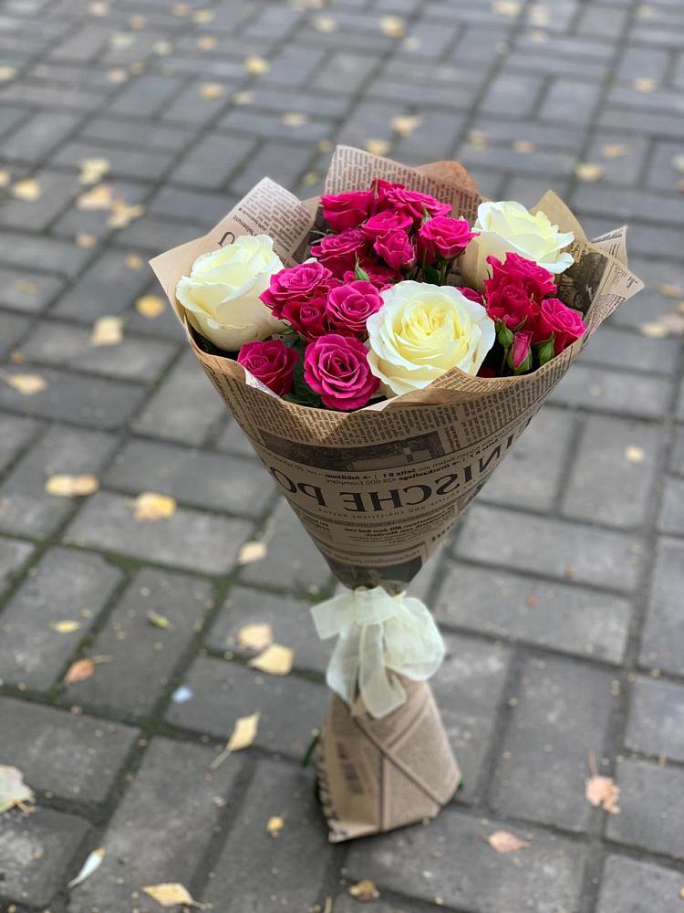 Букет цветов из: Розы в Беково