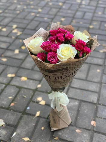 Букет цветов из: Розы в Беково