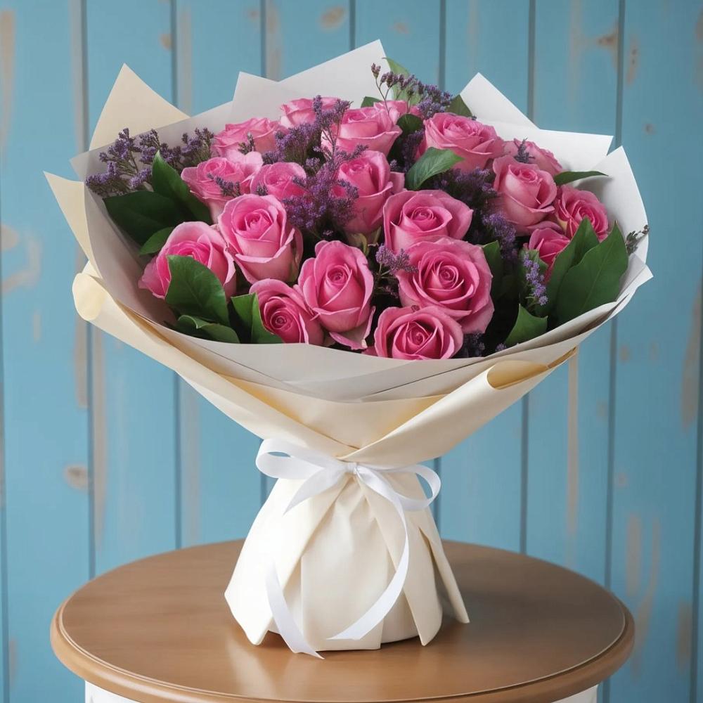 Букет цветов из: Розы в Беково