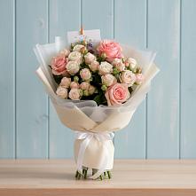 Букет цветов из:  Розы в Беково
