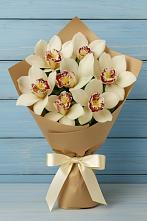 Букет цветов из:  Орхидеи и Розы в Беково