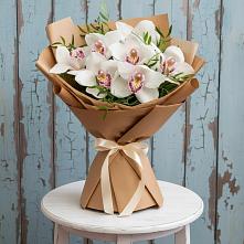 Букет цветов из:  Орхидеи и Розы #REPLACE_PRED# Беково